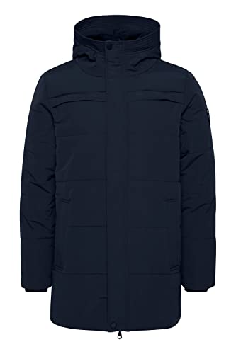 11 Project Braga Herren Winterparka Parka Winterjacke gefüttert mit hochabschließendem Kragen, Größe:XXL, Farbe:Insignia Blue (194010) von 11 Project