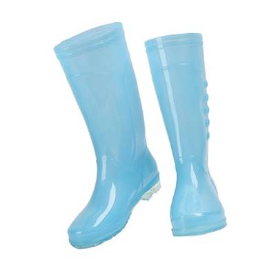 ABOOFAN Schneestiefel 1 Paar Regenstiefel Wasserschuhe Für Herren Herren-Schneestiefel Modische Stiefel Für Damen Waden-Regenschuhe Schnee-Regenstiefel Hohe Gartenstiefel Pvc-Stiefel von ABOOFAN