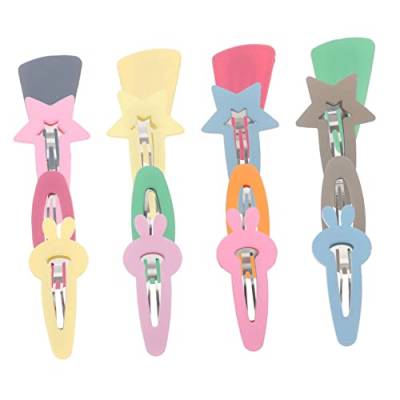 ABOOFAN 16st Hohle Haarspange Haarschmuck Hair Clips for Women Bonbonfarbene Haarspangen Hair Accessories for Girls Bonbonfarbener Haarnadel-kopfschmuck Pack Kleine Eisen Dicht von ABOOFAN