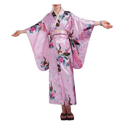 ABOOFAN Kimonos für Frauen Frauengewand Kleid Strampler für Frauen Hausmäntel für Frauen japanisch Frauen Roben Nachtwäsche Kimono Partyrobe Kimono modischer Kimono Kleidung Bademantel von ABOOFAN