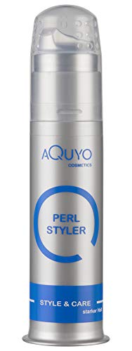 Perl Styler starker Halt, Haargel für Männer und Frauen, Gel zum stylen und formen der Haare, Styling und Glanz in Einem (100ml) von AQUYO Cosmetics