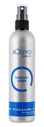 Style & Care Bondinglöser, Bonding Lösungsmittel zum entfernen von Bondings und Extensions (200ml) | Spray Löser von Haar Tapes und Haarverlängerungen, Hair Bonding & Tape Remover von AQUYO Cosmetics