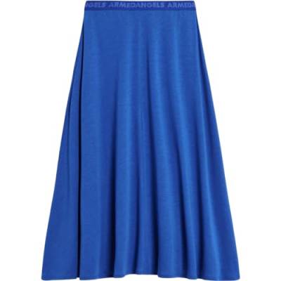 ARMEDANGELS Damen Ileniaa Laraa Rock, Dynamo Blue, M von ARMEDANGELS