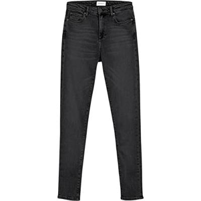 ARMEDANGELS TILLAA X Stretch - Damen Skinny Fit Mid Waist aus Bio-Baumwoll Mix 32/32 Coal Mine Denims / 5 Pockets Skinny Skinny Fit von ARMEDANGELS