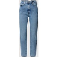 Armedangels Slim Fit Jeans mit Label-Patch Modell 'LEJAANI' in Hellblau Melange, Größe 27/32 von ARMEDANGELS