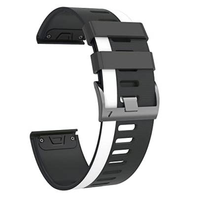 AXPTI 20 x 26 mm Smartwatch-Armbänder für Garmin Fenix 6 6XPro 5X 5 Plus 3 3HR Forerunner 935 945 Schnellverschluss-Armband aus Silikon, 26mm Fenix 3 3HR, Achat von AXPTI