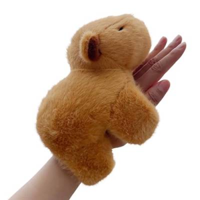 Aizuoni Tierische Ohrfeigenarmbänder Capybara - Niedliches Tier-Slap-Armband,Weiches Slap-Armband, langlebige Slap-Bänder für emotionale Stabilität, Kinder, Partygeschenke von Aizuoni
