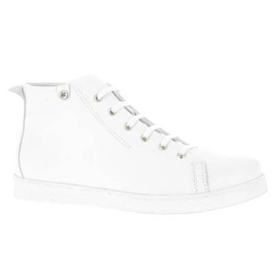 Andrea Conti Damen Schnürer Sneaker, weiß, 36 EU von Andrea Conti