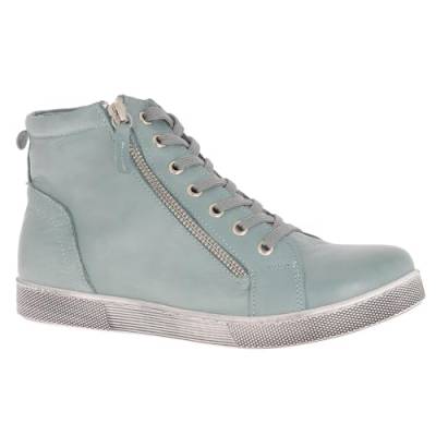 Andrea Conti Damen 0340016 Sneaker, Petrol, 37 EU von Andrea Conti