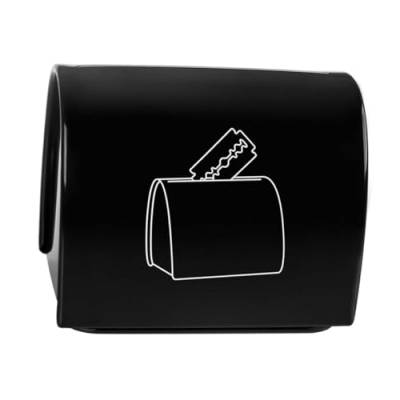 Angoily 1Stk Klingen-Recycling-Box Aufbewahrungsbehälter für Rasierer Sicherheitsbank Gesichtsrasierer Einweg-Etui für Rasierer Rasierklingenspender Lagerung Repository Einweg-Box Mann von Angoily