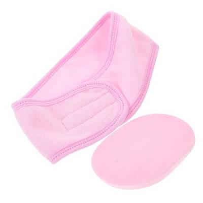 Angoily 2 Sätze Gesichtswasch-Stirnband-Set Haarband niedliche Haaraccessoires Anzüge für Frauen Schwämme Haargummi Gesichtsstirnbänder Gesichtswaschstirnband Sport Gesichtswäsche Zubehör von Angoily