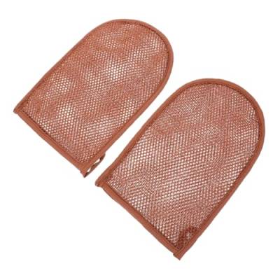 Angoily 2 Stk Badetuch Peelinghandschuh für die Dusche Peeling-Handschuh zum Handschuhe Peeling-Handschuh für Männer Peeling-Handschuh zum Duschen Körper Schrubben Entferner Wäscher von Angoily