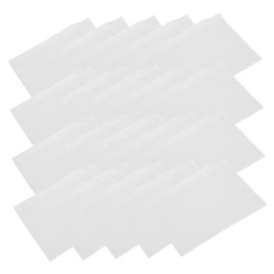 Angoily 20St Einweg-Tischdecke Reinigungspad Nagelpapiertücher für Acryl Lätzchen Tischdecken zahnärztliche Versorgung Nagel Tischset sauber Lieferungen Maniküre-Tuch Weiß von Angoily