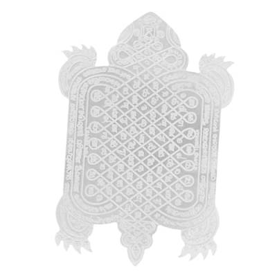 Angoily 3St Kartenaufkleber silberne Handyhülle Ornament Handy-Zubehör Aufnäher für die Handyhülle Schildkrötendekoration Glücksschildkröte Amulett China Charme Dekorationen von Angoily