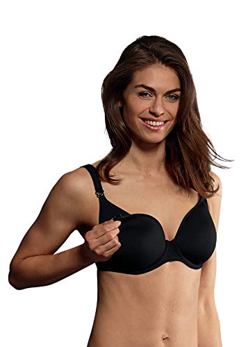 Anita Maternity Damen Miss Anita Schwangerschafts-BH,, per pack Schwarz (schwarz 001), 75H(Herstellergröße: 75H) von Anita