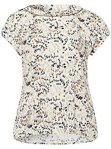 Bluse U-Boot-Ausschnitt Anna Aura beige von Anna Aura