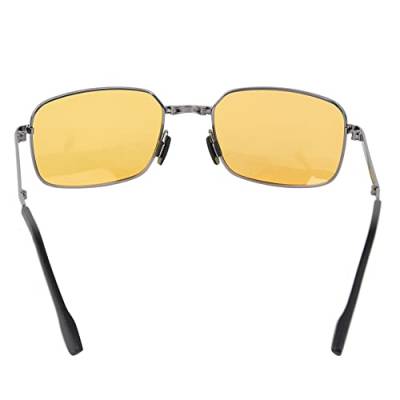 Aoutecen Schutzbrille, polarisierte Sonnenbrille, modisch für Reisen zum Angeln(Gun Frame Nachtsicht Farbwechseltee) von Aoutecen