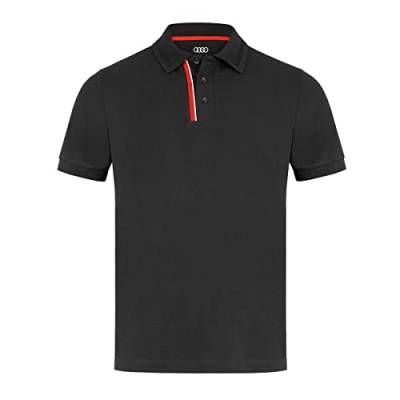 Audi Sport Herren Poloshirt Schwarz (L) von Audi collection