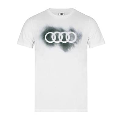 Audi collection Herren 3132200205 T-Shirt, Weiß, XL von Audi collection
