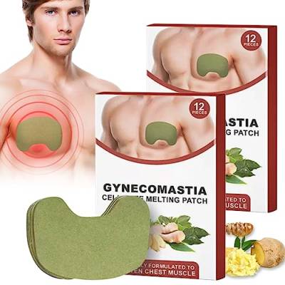 Luhaka Gynecomastia Cellulite Melting Patch, Luhaka™ Gynecomastia Cellulite Melting Patch, Gynecomastia Reduction Cellulite Patch, Natural Luhaka Gynecomastia Patch, Gynecomastia Treatment (2 Boxes) von BAAROO