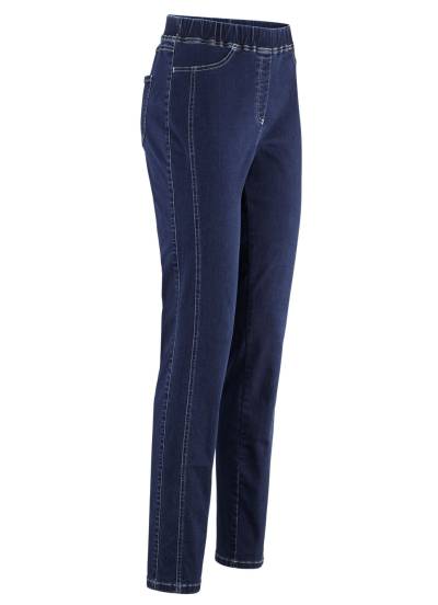 Jeans in komfortabler Schlupfform, Dunkelblau, Größe 44 von COSMA