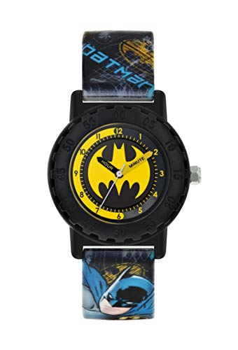 BATMAN Herren Analog Quarz Uhr mit Silikon Armband BAT9548 von Batman