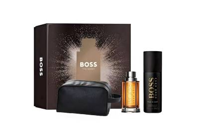 BOSS Eau de Parfum HUGO BOSS The Scent EDT, Deodorant-Spray, Geschenkset Herren Duftset, 2-tlg., Männerduft, Orientalisch, Verführung, Hochwertig, Langanhaltend von BOSS