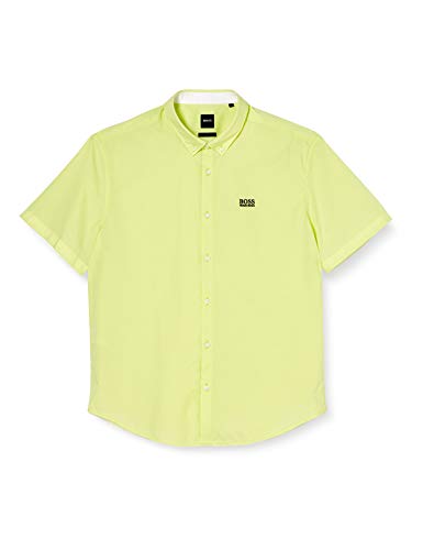 BOSS Herren Biadia_r Freizeithemd, Grün (Light/Pastel Green 337), M EU von BOSS