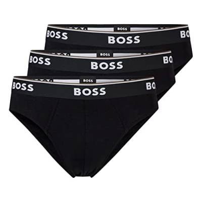 BOSS Herren Brief, 3er Pack Power, Black, XL von BOSS