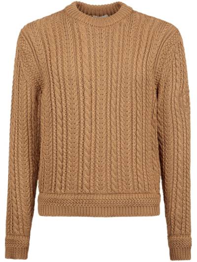 Bally Pullover mit Zopfmuster - Nude von Bally