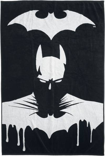 Batman - Batman - Handtuch - Badetuch - schwarz|weiß - EMP Exklusiv! von Batman