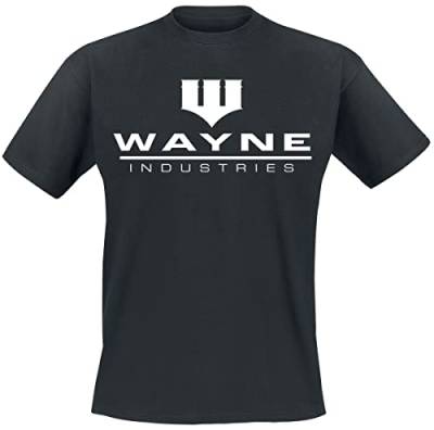 Batman Wayne Industries Männer T-Shirt schwarz M von Batman