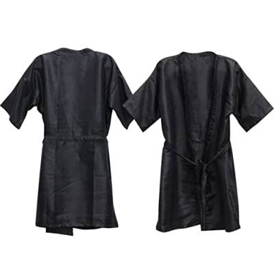 Beavorty Beauty-färbeanzug Haarumhänge Für Salon Schönheitskleidung Für Das Gesicht Haarschneideumhang Für Kunden Spa-bademantel Für Damen Salonkleid Friseurtuch Kimono-stil Fräulein Knopf von Beavorty