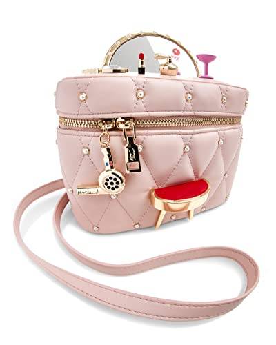 Betsey Johnson Damen Kosmetikspiegel mit Spiegel, Blush, Einheitsgröße von Betsey Johnson