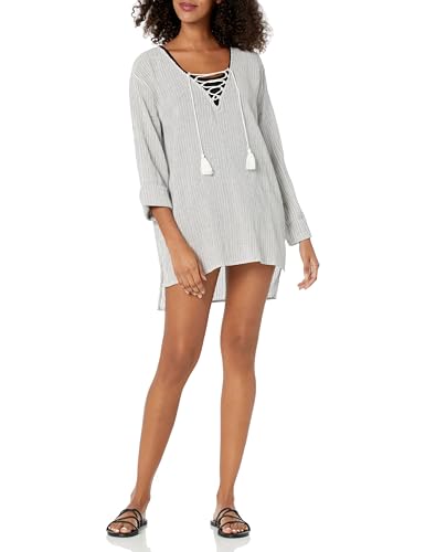 Billabong Damen Blue Skies Cover-up, Weiße Kappe, XS von Billabong