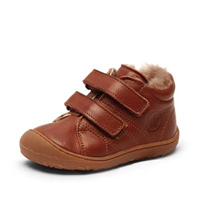 Bisgaard Kinder Winterstiefeletten HALE V Lamb Braun Leder von Bisgaard