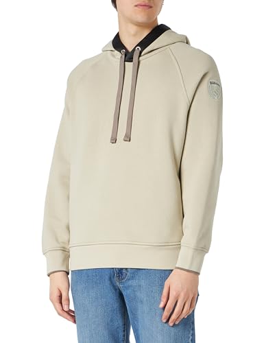 Blauer Herren Felpa CHIUSA Cappuccio Hooded Sweatshirt, PELLICANO, von Blauer