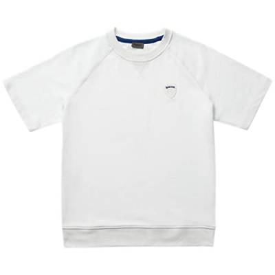 Blauer Herren Felpa Manica Corta Sweatshirt, 100 Bianco Ottico, M von Blauer