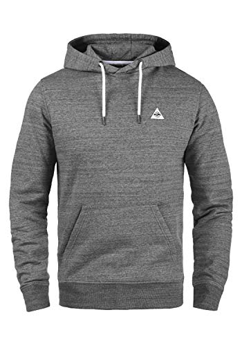 Blend Henner Herren Hoodie, Größe:M, Farbe:Pewter Mix (70817) von b BLEND