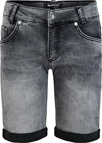 Blue Effect Jungen Jeans Shorts, Light Black, 122 von Blue Effect