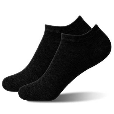 Bock op Kölle Sprint Sport Sneaker Socken Herren & Damen (2er Pack) Unisex (2 Paar schwarz, 43-46) von Bock op Kölle