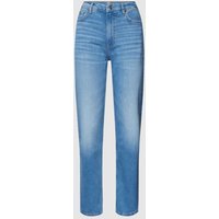 BOSS Black Women Jeans mit Label-Patch Modell 'ADA' in Jeansblau, Größe 32 von BOSS Black Women