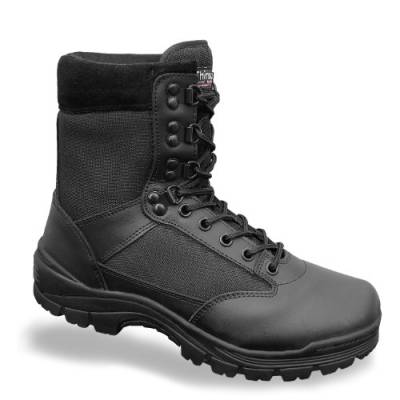 Brandit Herren 9 Eyelet Tactical Boots Taktische Militärstiefel, Schwarz, 40 EU von Brandit