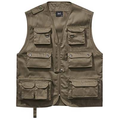 Brandit Hunting Vest, Oliv, Größe S von Brandit