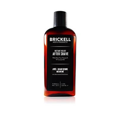 Brickell Men's Aftershave mit Sofortiger Linderung für Männer - 118 ml - Natürlich und Organisch - Ohne Duftstoffe von Brickell Men's Products