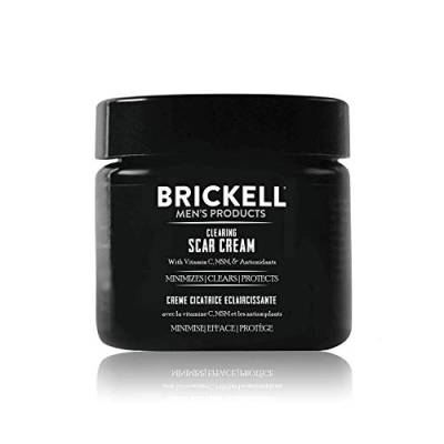 Brickell Men's Clearing Scar Cream - Natürliche und organische Narbencreme für Männer - Reduziert die Sichtbarkeit von Narben - Für ein gleichmäßiges Hautbild - 59 ml - Parfümiert von Brickell Men's Products