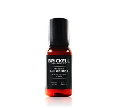 Brickell Men‘s Daily Essential Face Moisturizer - Natürliche & organische Feuchtigkeitscreme - Männer Gesichtscreme - Mit Hyaluronsäure, Grüntee Extrakt & Jojobaöl - 59 ml - Parfümiert von Brickell Men's Products