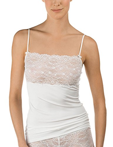 CALIDA Sensual Secrets Spaghetti-Top mit breitem Spitzensaum Damen von CALIDA