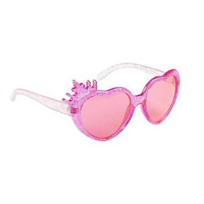 Sonnenbrille für Kinder, Prinzessin, Disney, UV-Schutz, Brille in Herzform, Rosa von CARTOON