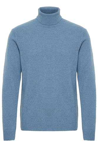 CASUAL FRIDAY CFKarl roll Neck Bounty Knit Herren Strickpullover Feinstrick Pullover mit Rollkragen, Größe:S, Farbe:Dusk Blue (164120) von CASUAL FRIDAY